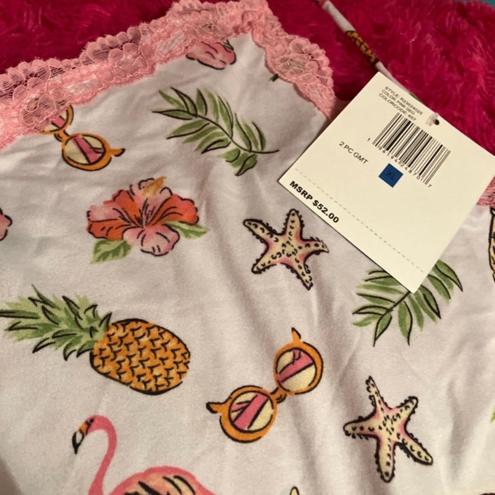 Kensie Brand Summer Pajamas 2 Pc Set - Picture 5 of 6
